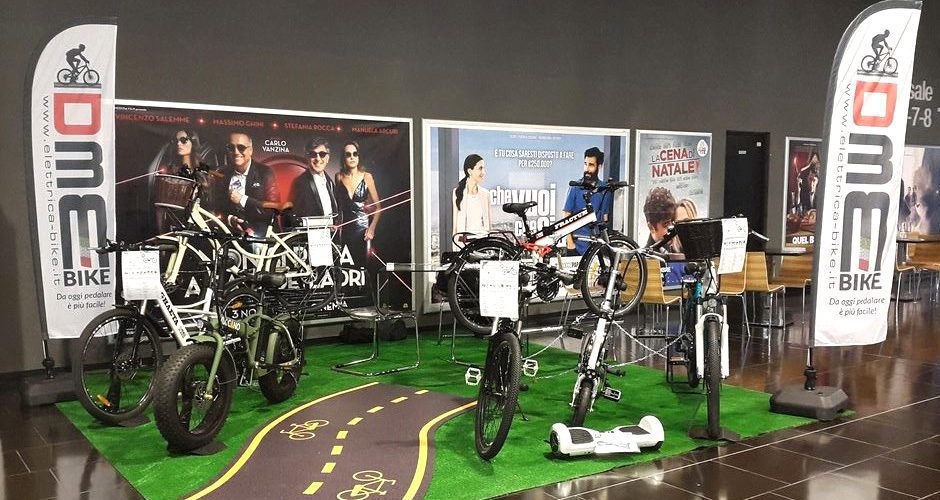 DME at the Shopping Center from 07/11/2016, our new range of electric bikes is on display in the RELAX area of the Cinepolis / UCI CINEMA on the top floor of the CAMPANIA shopping center (Marcianise, CE). Take...