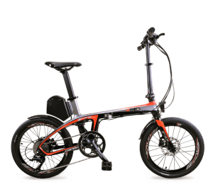 bici elettrica in fibra di carbonio