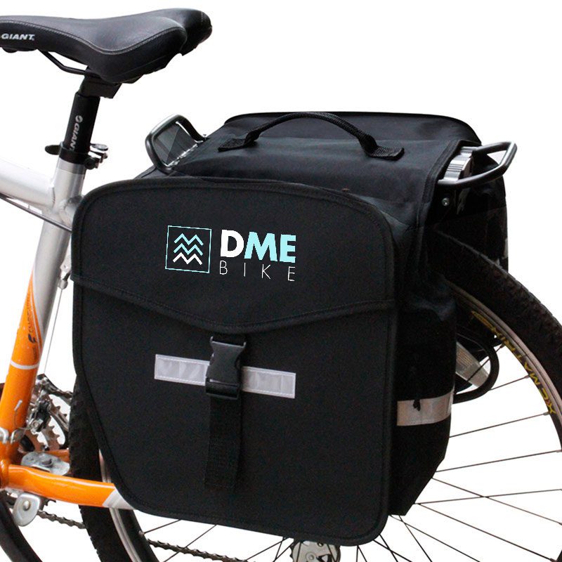 Prom-near multifunzionale della bicicletta borsa per portapacchi bici elettrica della bicicletta Rear Seat Trunk Bag Pad Pannier 